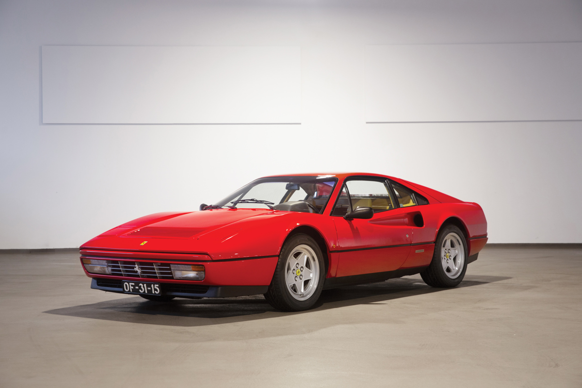 1986 Ferrari 328 GTB offered at RM Sotheby’s The Sáragga Collection live auction 2019